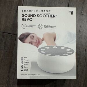 Sharper Image White Sound Soother Revo